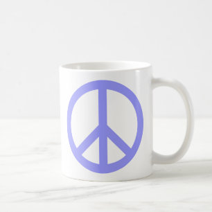 Mug Symbole de la paix bleue