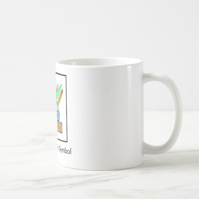 Mug Symbole de paix de Salome (Droite)
