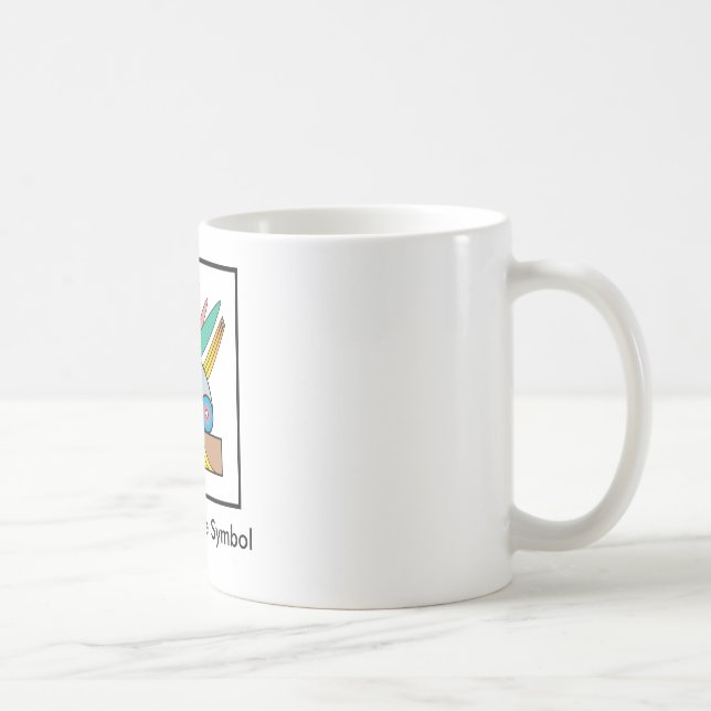 Mug Symbole de paix de Salome (Droite)