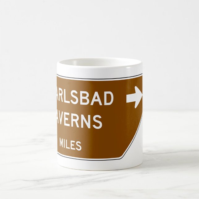Mug Symbole des grottes de Carlsbad (Créateur téléchargé)