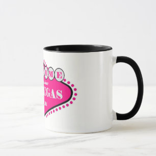 Mug SYMBOLE DIACRITIQUE VIOLON DE Las Vegas ROSE BOUGI