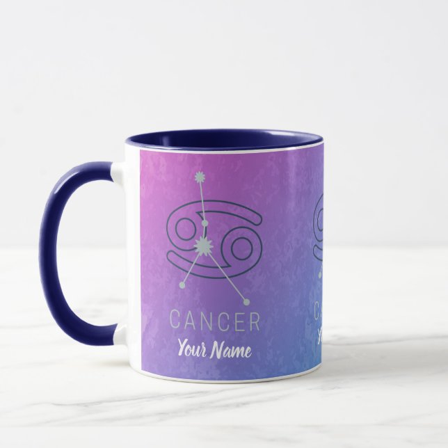 Mug Symbole du cancer Zodiaque étoile Horoscope Conste (Gauche)