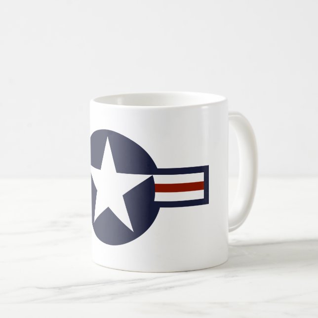 Mug symbole du drapeau national américain (Devant droit)