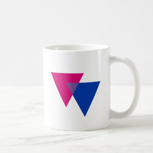 MUG SYMBOLE DU TRIANGLE BISEXUEL