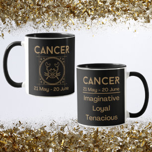 Mug Symbole et traits du cancer Zodiaque