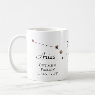 Mug SYMBOLE Étoile Zodiaque Aries Constellation de la 
