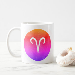 Mug SYMBOLE Étoile Zodiaque Aries Moderne