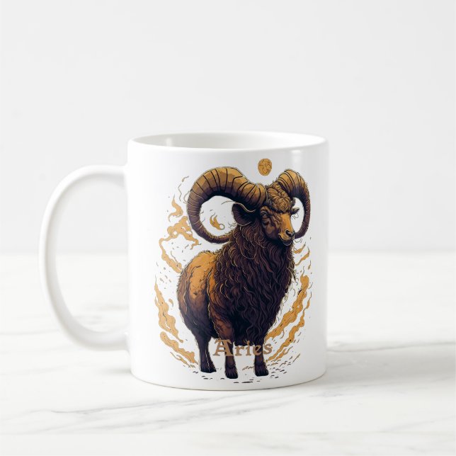 Mug Symbole Horoscope Aries (Gauche)