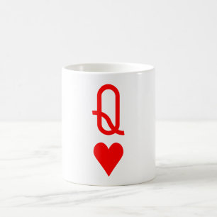 Mug Symbole original de la Saint-Valentin Reine des co