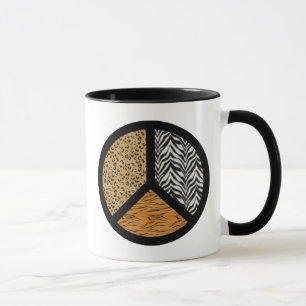Mug SYMBOLE poster de animal DE LA PAIX