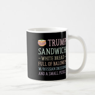 Mug SYMBOLE sandwich Trump Drôle