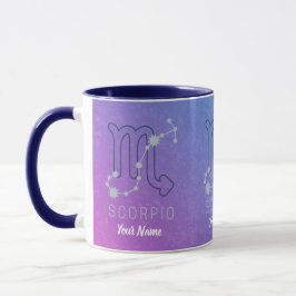Mug Symbole Scorpio Zodiac Star Horoscope Constellatio