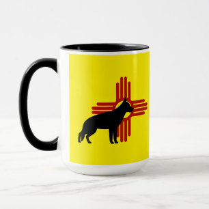 Mug Symbole Zia du Chien du Nouveau-Mexique Allemand B