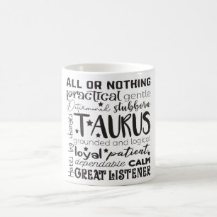 Mug Symbole zodiaque céleste Mug/Taurus Description
