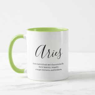 Mug Symbole Zodiaque des baies personnalisées Nom et t