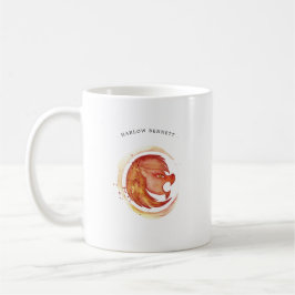 Mug SYMBOLE Zodiaque Léo Astrologie Aquarelle | Monogr