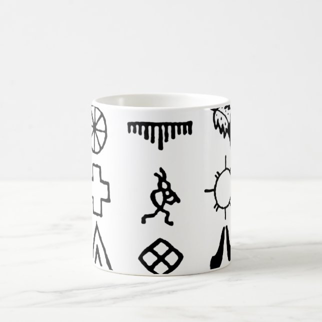 Mug Symboles d'images amérindiens (Centre)