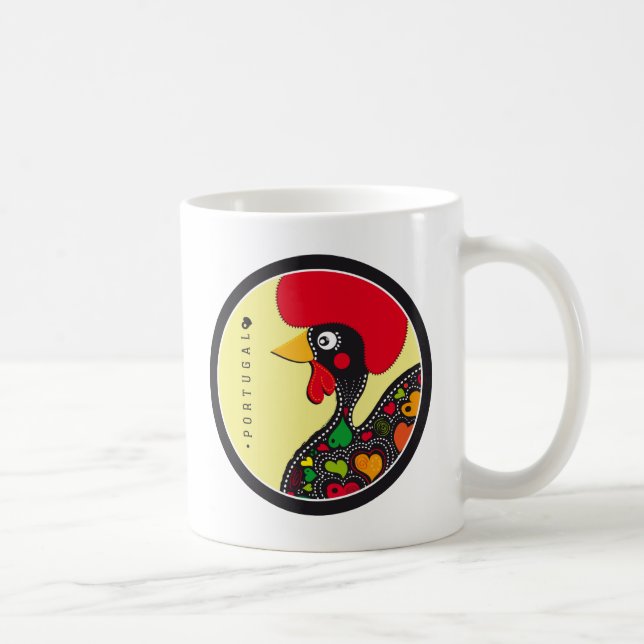 Mug Symboles du Portugal - coq (Droite)