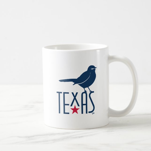 Mug Symboles du Texas, Mockingbird (Droite)