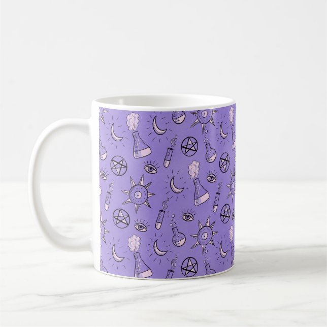 Mug Symboles occultes de cuisine Motif - Magie mystiqu (Gauche)