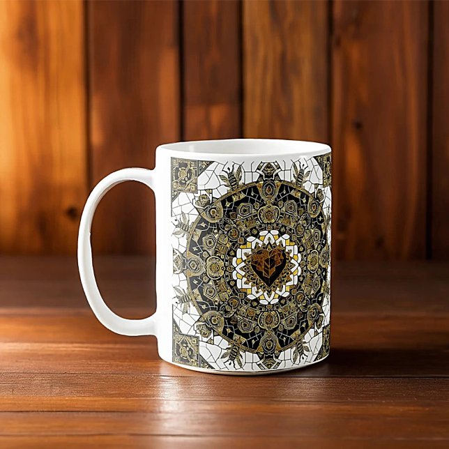 Mug Symphonie d'amour sur un nid d'abeille (Créateur téléchargé)
