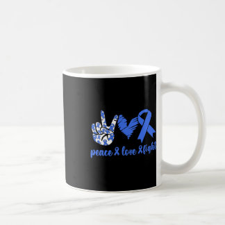 Mug Syndrome de Vomissements Cycliques Ruban Bleu Paix