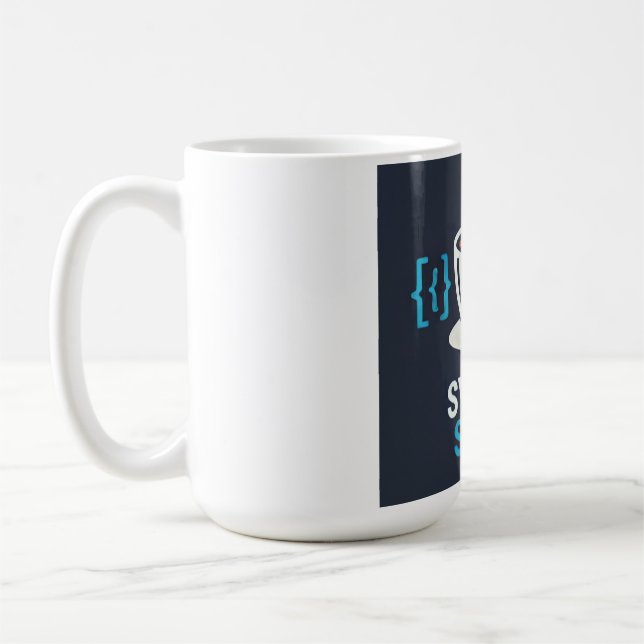 Mug Syntax Saver Coffee & Code (Gauche)