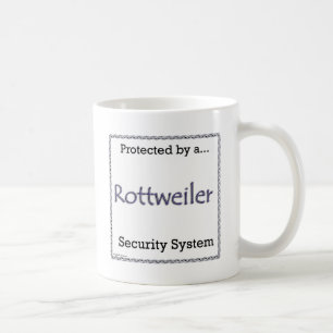 Mug Système de sécurité Rottweiler