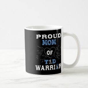 Mug T1d Fière Maman Diabète Sensibilisation Type 1 Ins