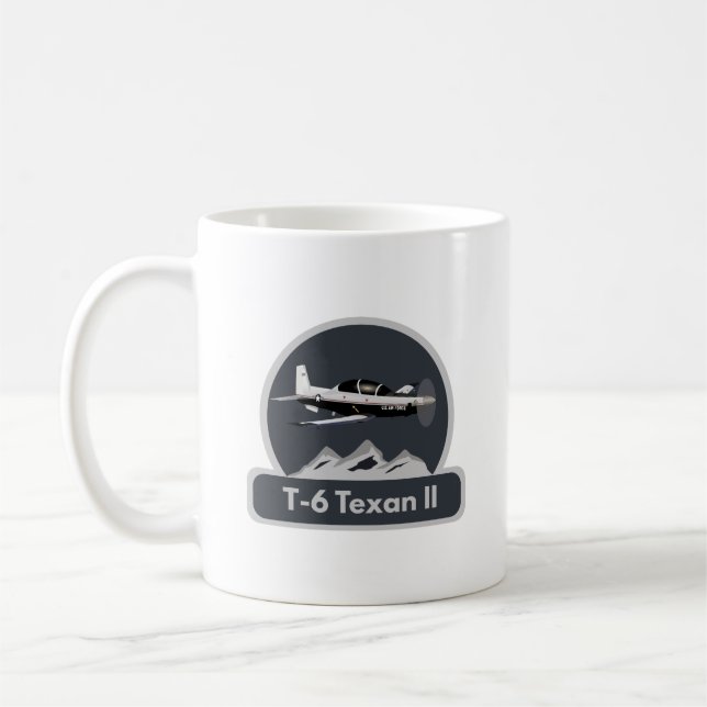 Mug T-6 Aéronef de formation Texan II (Gauche)