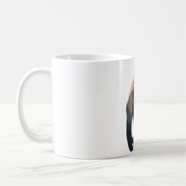 Mug T est pour Capuchin Tufted (Gauche)