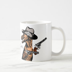 Mug T-Rex en tant que cowboy du Texas : Un