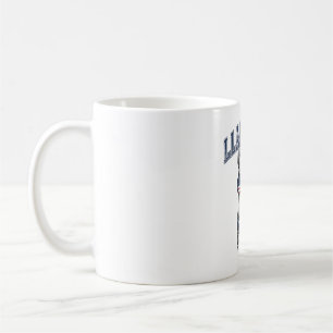 Mug T-Shir de gravure vintage lama patriotique de Llam