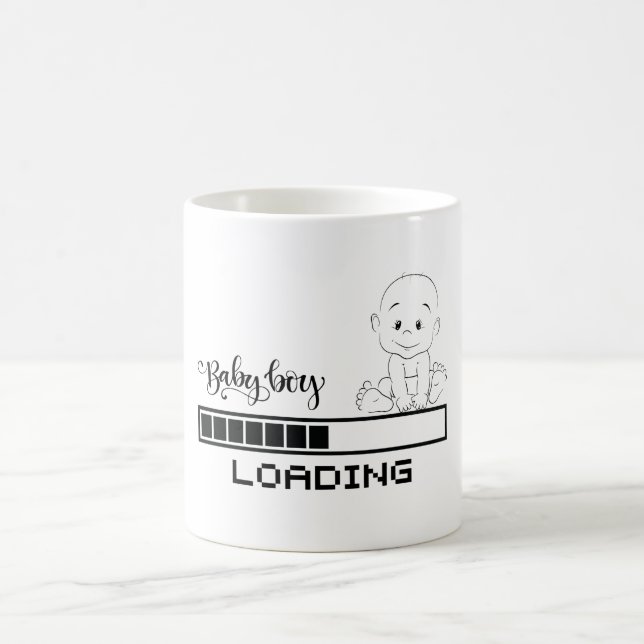 Mug T-shirt amusant bébé Grossesse mère enfant, 1/2 (Centre)