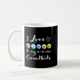 Mug T-shirt Bingo, I love Bingo, poison pour grand-mèr