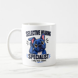 Mug T-shirt Blue French Bulldog Snack Radar Humour Art