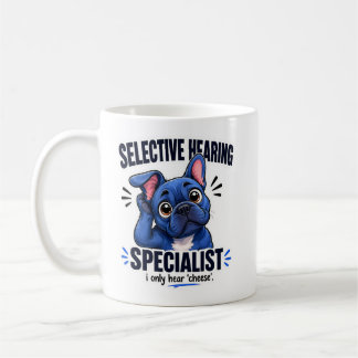 Mug T-shirt Blue French Bulldog Snack Radar Humour Art