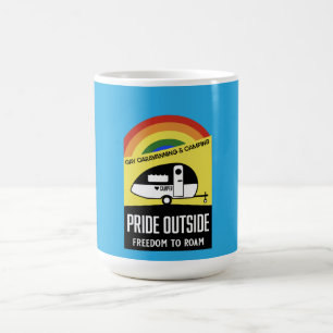Mug T-shirt camping caravane gay