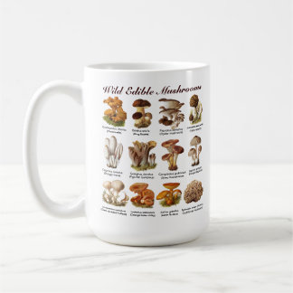 Mug T-shirt champignon comestible sauvage