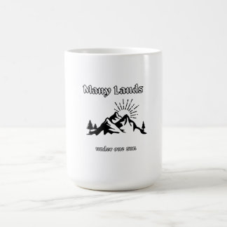 Mug T-Shirt Classique Beaucoup de Terres Sous un Solei