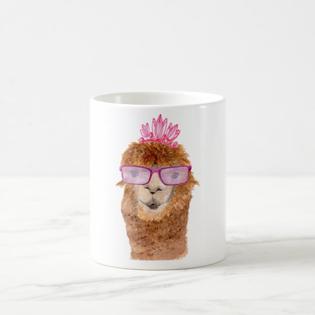 Mug T-shirt de chameau de hippie (Centre)