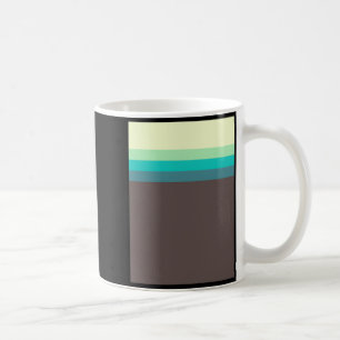 Mug T Shirt De Jolies Rayures Jolies Vertes