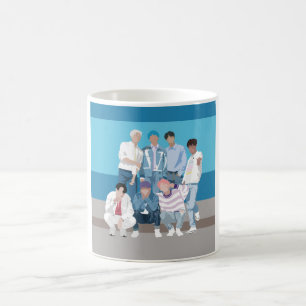 Mug T-shirt de la bande de garçons