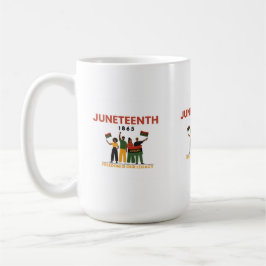 Mug T-Shirt de la fête de la liberté Juneteenth | Afro