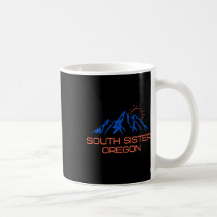 Mug T-shirt de randonnée South Sister Oregon escalade