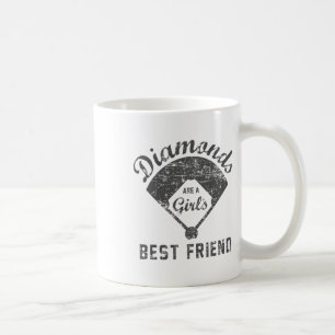 Mug T-shirt Diamants Sont Le Meilleur Ami D'une Fille