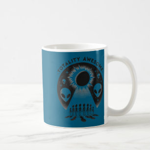 Mug T-shirt drôle Alien Éclipse solaire totale 4