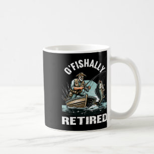 Mug T-shirt drôle O'fishally retraité pour la retraite