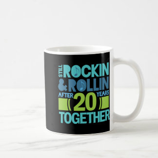 Mug T-shirt du 20e anniversaire 20 ans ensemble Couple