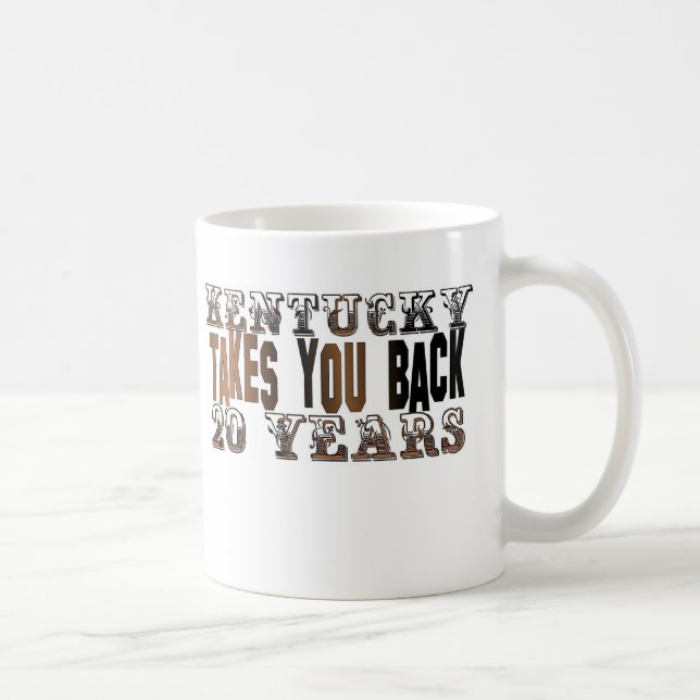 Mug T-shirt du Kentucky (Droite)